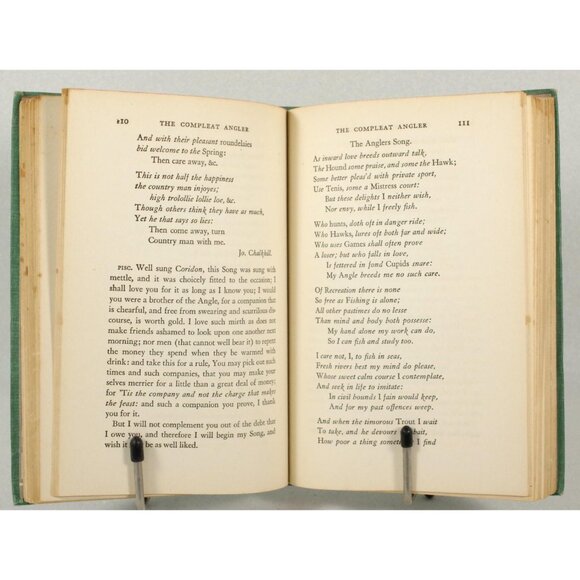 The Compleat Angler by Izaak Walton, The Modern Library Random House Complete - Picture 6 of 8